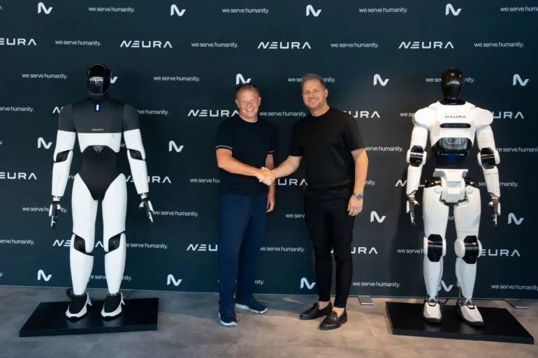 NEURA 4NE1 bei der Partnerschaft von NEURA Robotics und SECO