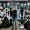 Faraday Future EAI Robotics mit humanoiden Robotern vor dem Launch am 19. September