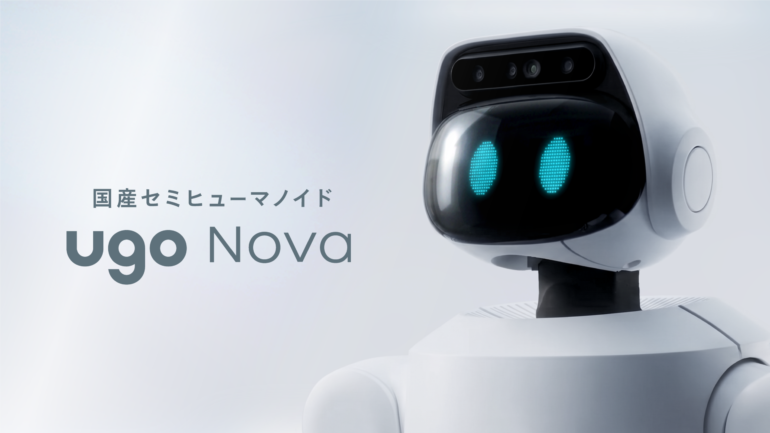 ugo Nova, ein japanischer zweiarmer Semi-Humanoid für Physical AI