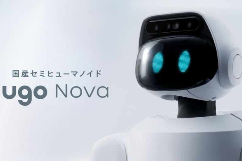 ugo Nova, ein japanischer zweiarmer Semi-Humanoid für Physical AI