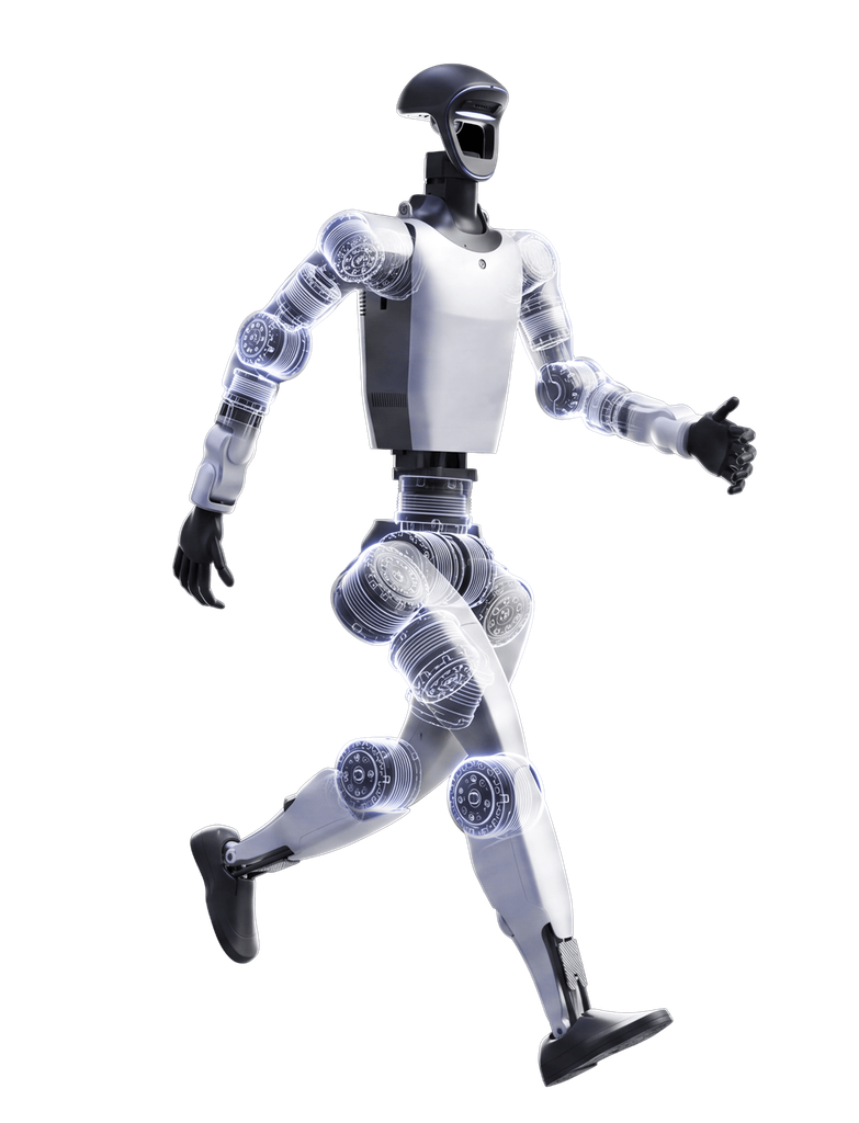 Der neue Unitree G1+ erhält stärkere Gelenke, zusätzliche Sensoren und neue Interaktionsfunktionen. Bild: Unitree Robotics