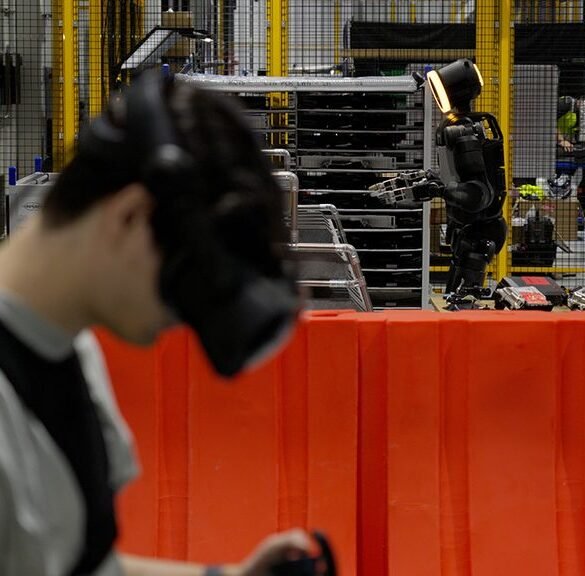 Boston Dynamics Atlas beim Training im Robotics Metaplant Application Center von Hyundai in Georgia