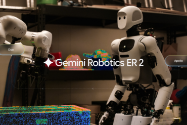 Humanoider Roboter in einer Google-Demonstration zu Gemini Robotics 2