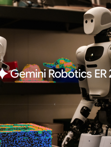 Humanoider Roboter in einer Google-Demonstration zu Gemini Robotics 2