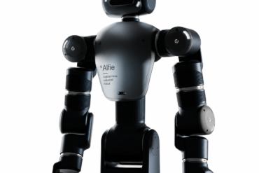 RobCo Alfie, mobiler zweiarmiger Industrieroboter mit selbstlernender Physical AI