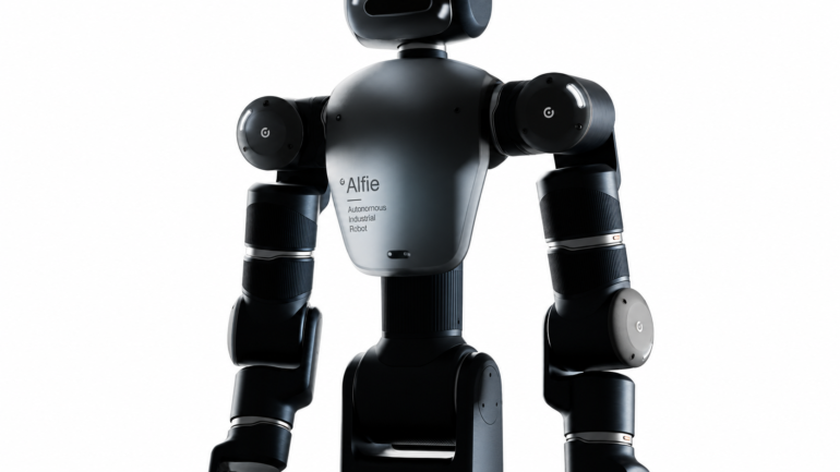 RobCo Alfie, mobiler zweiarmiger Industrieroboter mit selbstlernender Physical AI