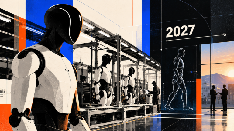 Tesla Optimus Verkaufsstart 2027 und Produktionsvorbereitung 2026