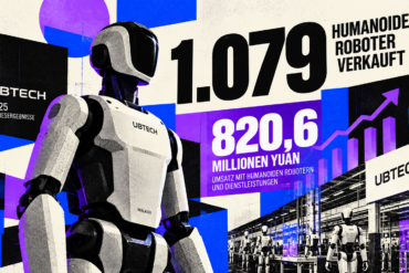 UBTECH Geschäftszahlen 2025 mit 1.079 verkauften vollformatigen Humanoiden